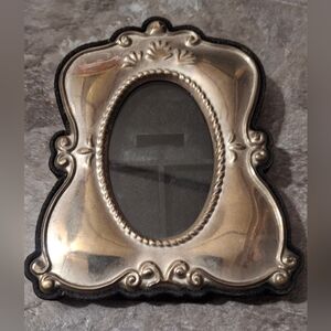 Silver Plated Photo Frame Desktop See pics for size. A&C